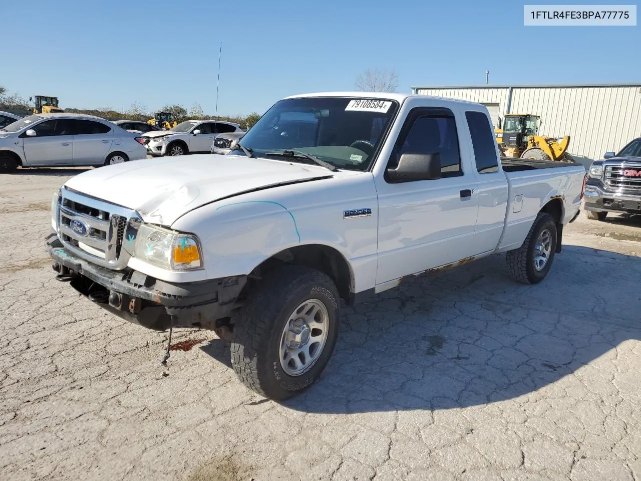 2011 Ford Ranger Super Cab VIN: 1FTLR4FE3BPA77775 Lot: 79108584