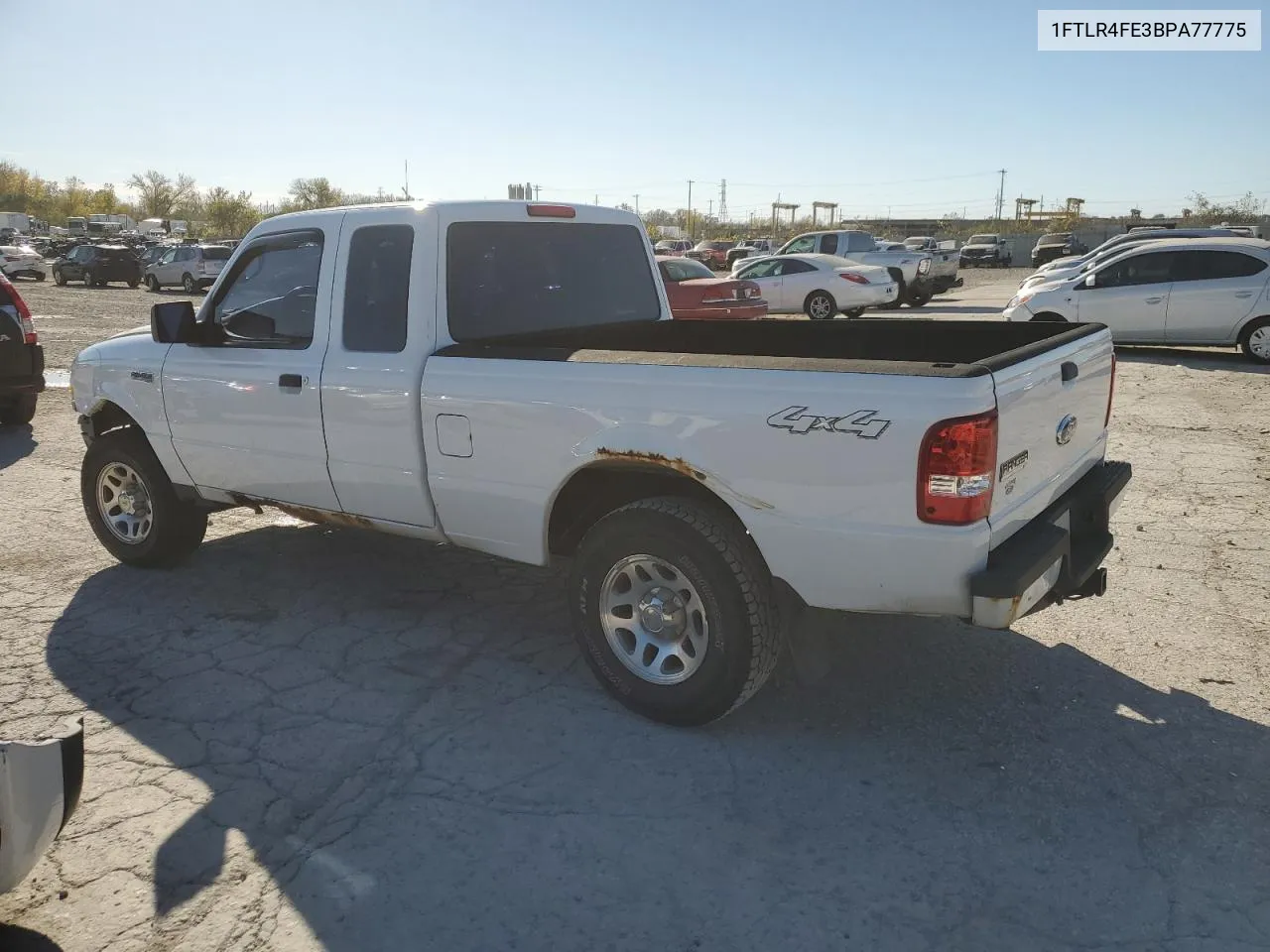 2011 Ford Ranger Super Cab VIN: 1FTLR4FE3BPA77775 Lot: 79108584