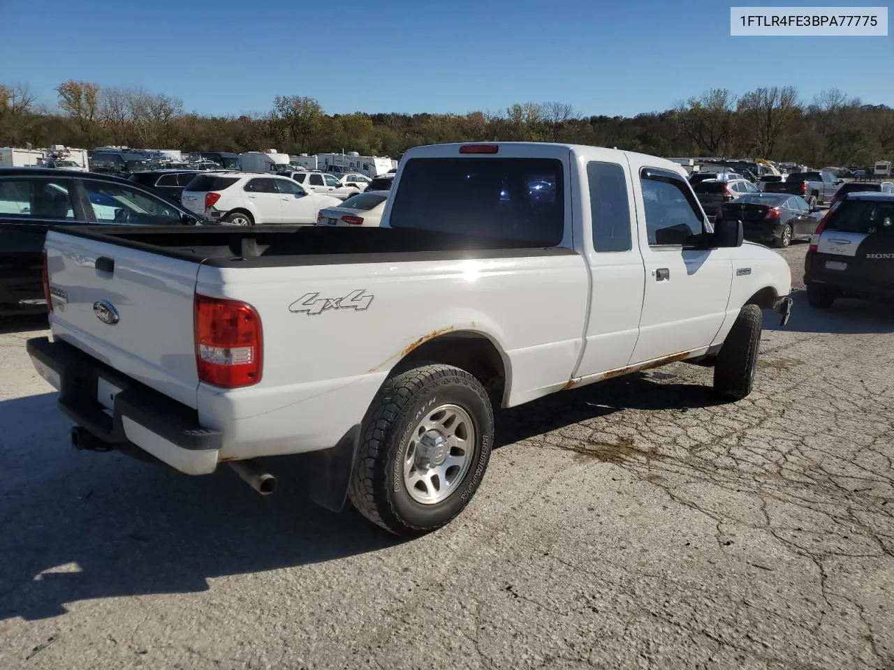 2011 Ford Ranger Super Cab VIN: 1FTLR4FE3BPA77775 Lot: 79108584