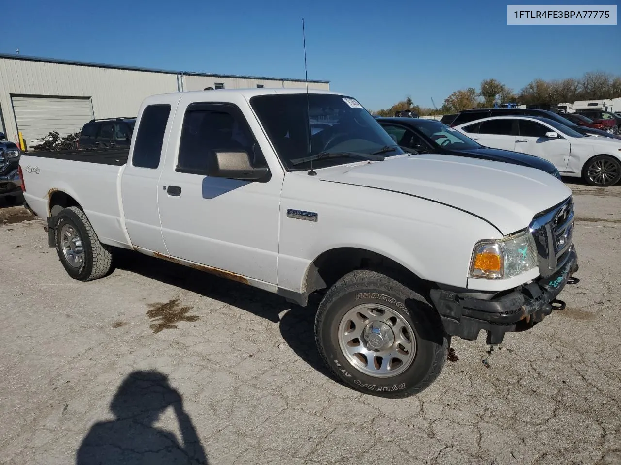 2011 Ford Ranger Super Cab VIN: 1FTLR4FE3BPA77775 Lot: 79108584