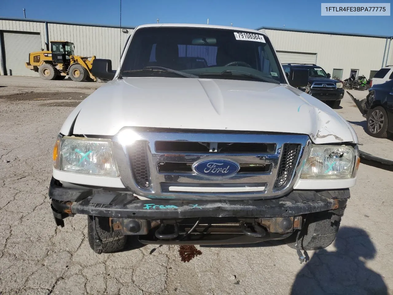 2011 Ford Ranger Super Cab VIN: 1FTLR4FE3BPA77775 Lot: 79108584