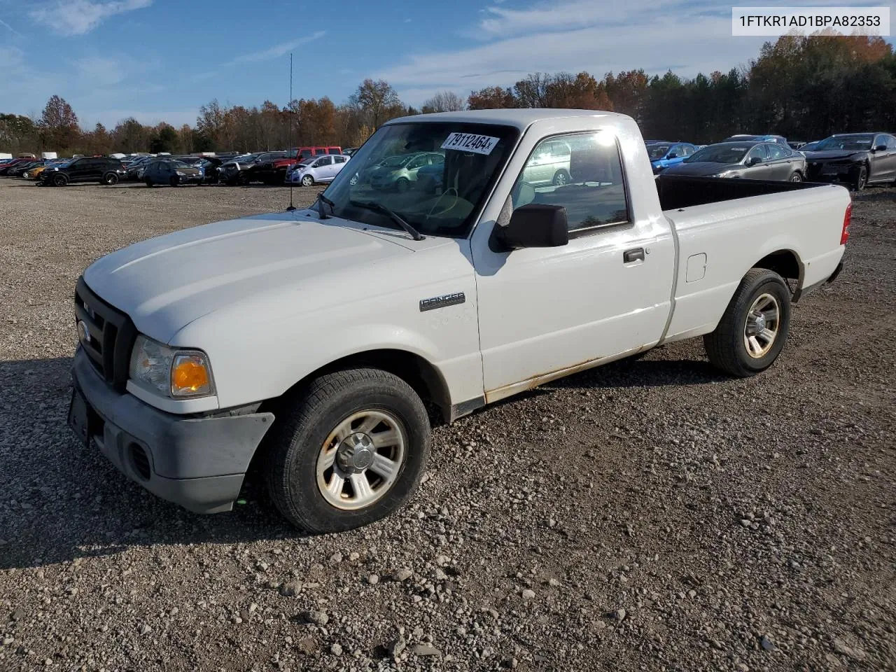 2011 Ford Ranger VIN: 1FTKR1AD1BPA82353 Lot: 79112464