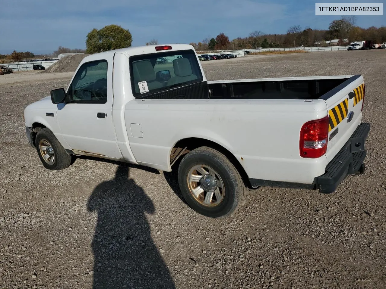 2011 Ford Ranger VIN: 1FTKR1AD1BPA82353 Lot: 79112464