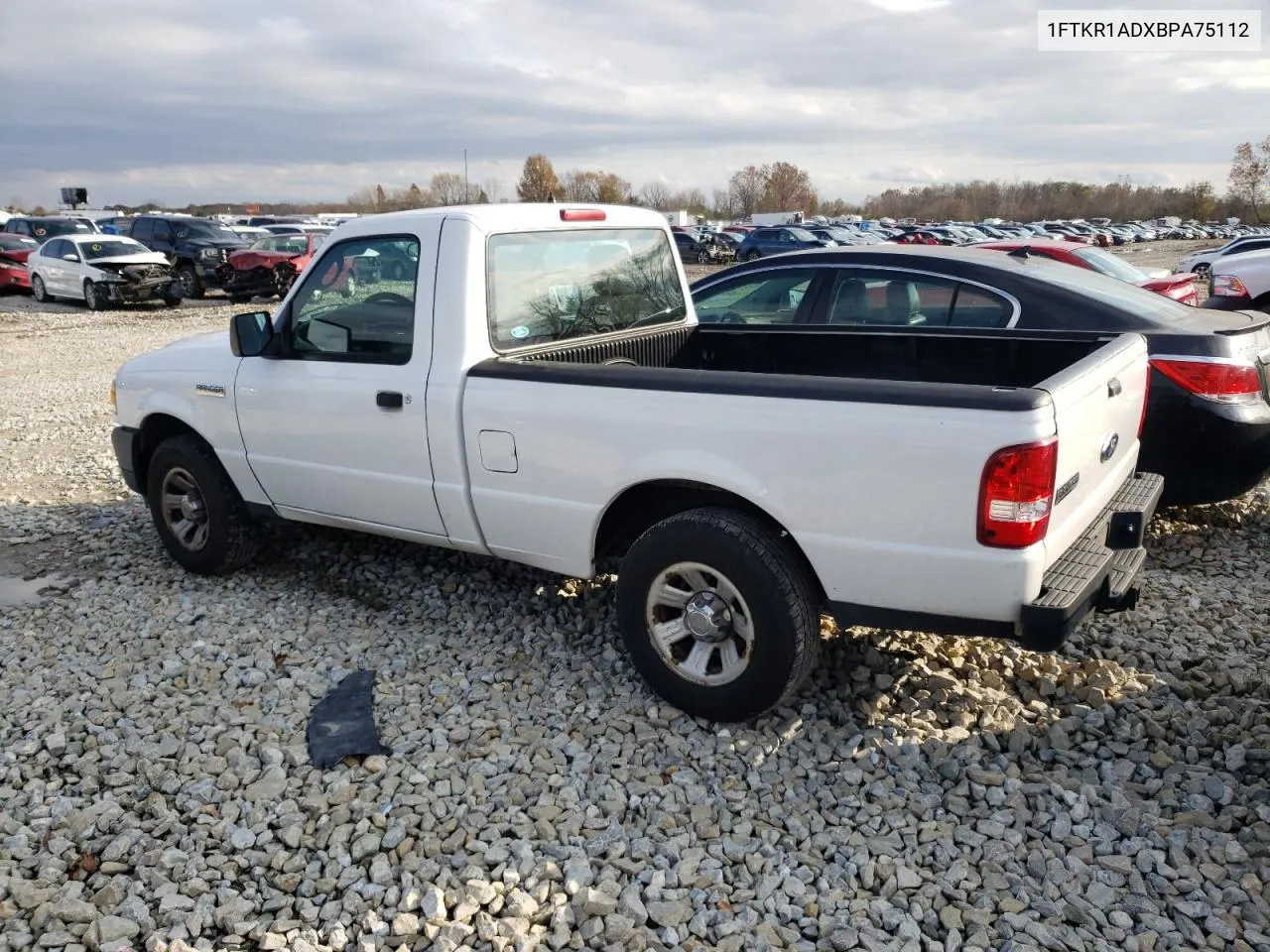 2011 Ford Ranger VIN: 1FTKR1ADXBPA75112 Lot: 79119384