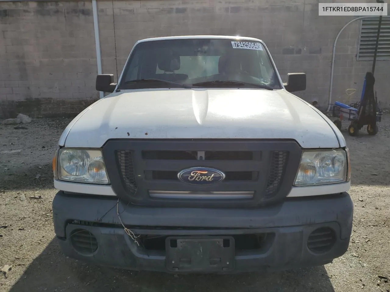 2011 Ford Ranger Super Cab VIN: 1FTKR1ED8BPA15744 Lot: 79425064