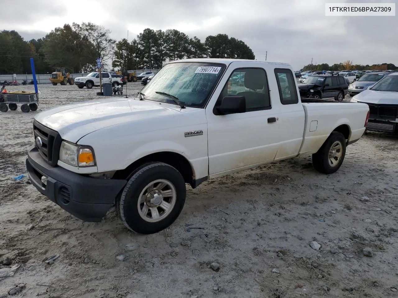 2011 Ford Ranger Super Cab VIN: 1FTKR1ED6BPA27309 Lot: 79907714