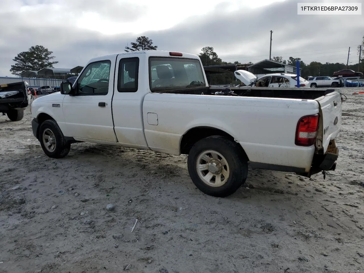 2011 Ford Ranger Super Cab VIN: 1FTKR1ED6BPA27309 Lot: 79907714