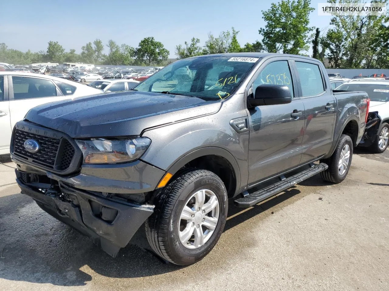 2019 Ford Ranger Xl VIN: 1FTER4EH2KLA71056 Lot: 55216874