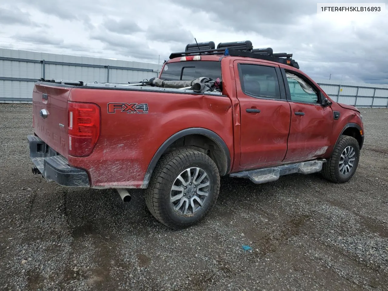 1FTER4FH5KLB16893 2019 Ford Ranger Xl