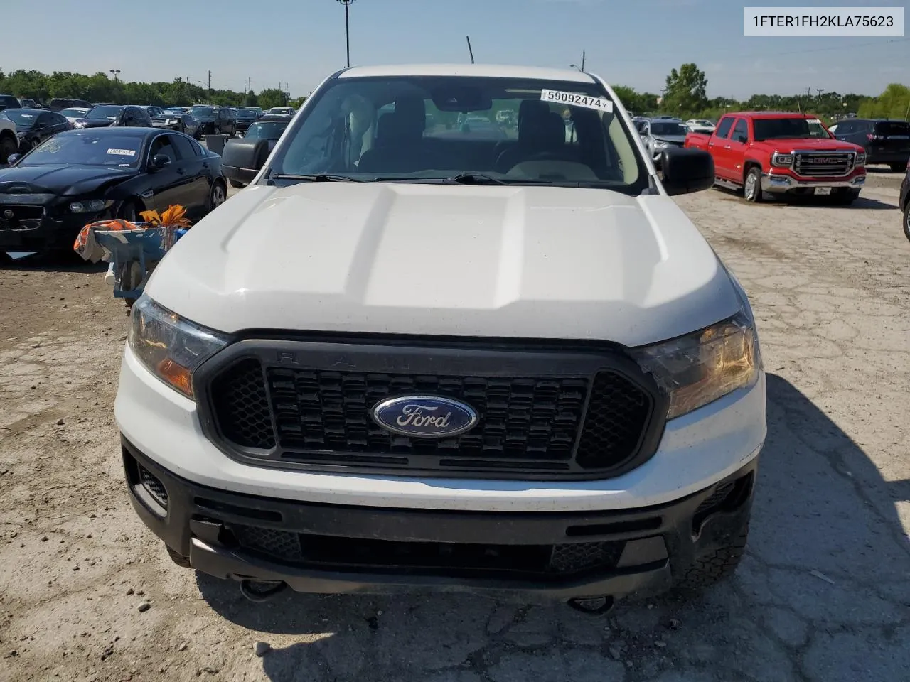 2019 Ford Ranger Xl VIN: 1FTER1FH2KLA75623 Lot: 59092474