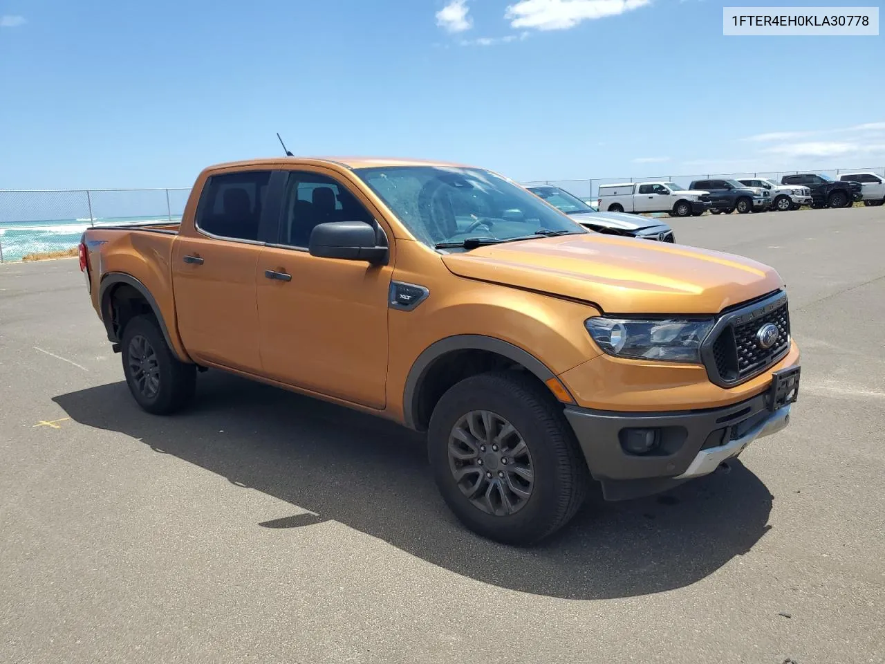 2019 Ford Ranger Xl VIN: 1FTER4EH0KLA30778 Lot: 60177164