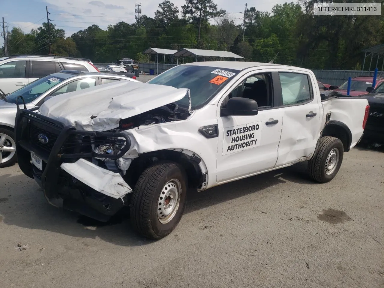 2019 Ford Ranger Xl VIN: 1FTER4EH4KLB11413 Lot: 61388234