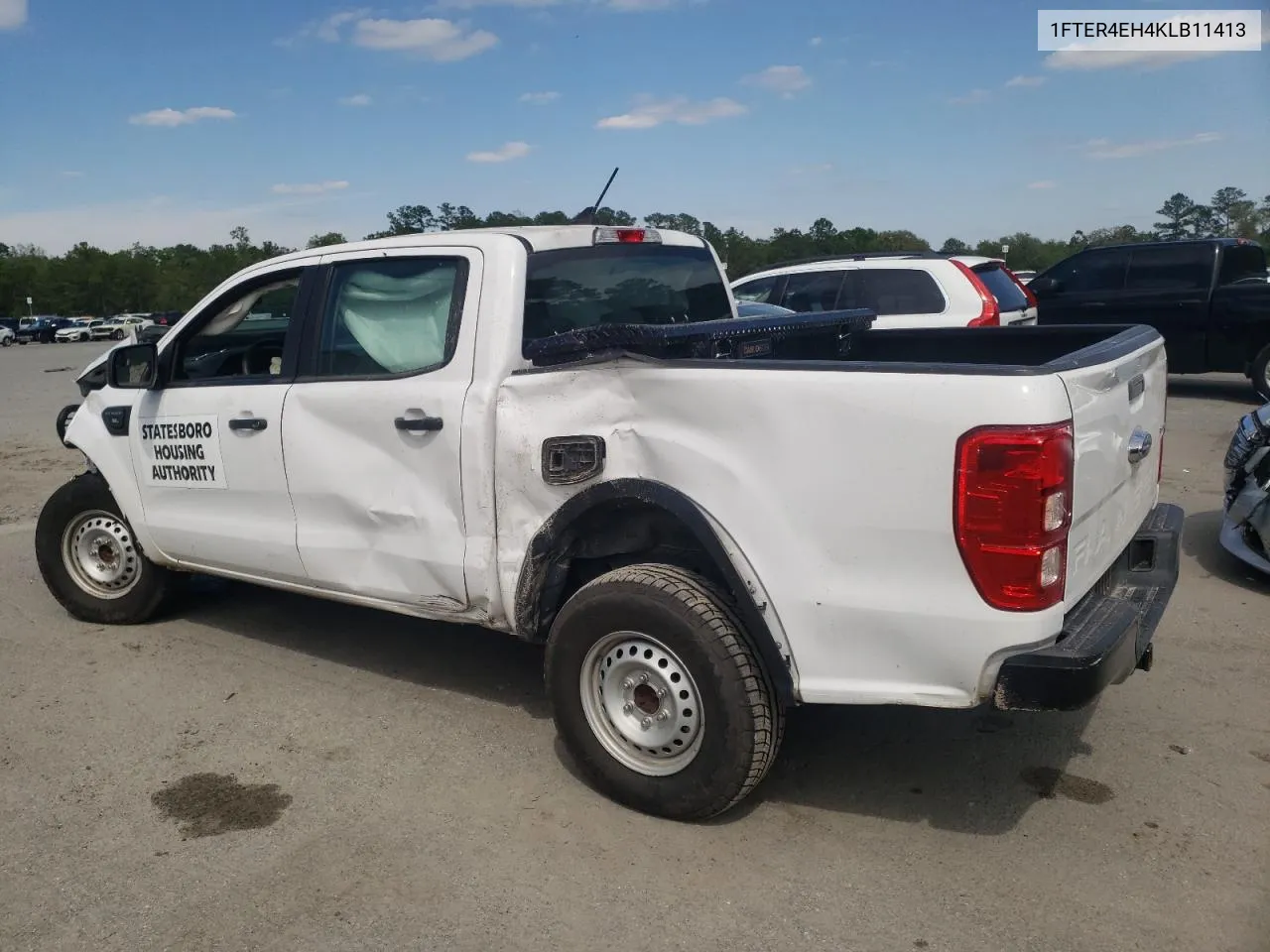 2019 Ford Ranger Xl VIN: 1FTER4EH4KLB11413 Lot: 61388234