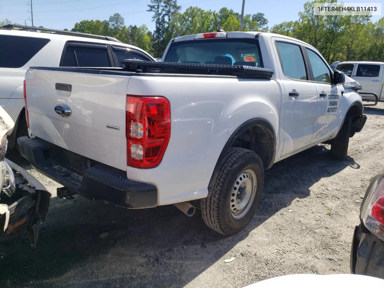 2019 Ford Ranger Xl VIN: 1FTER4EH4KLB11413 Lot: 61388234