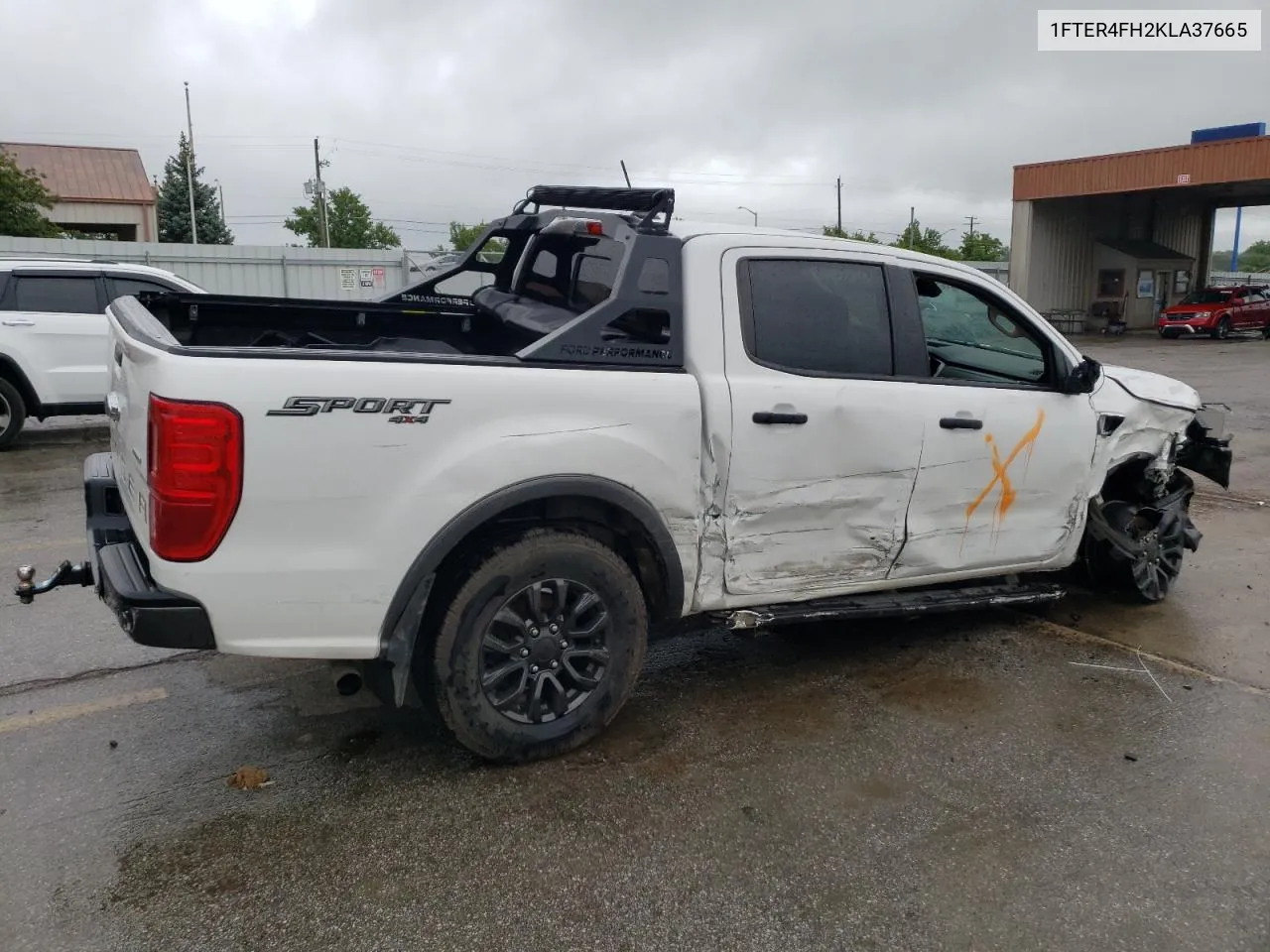 2019 Ford Ranger Xl VIN: 1FTER4FH2KLA37665 Lot: 62245954