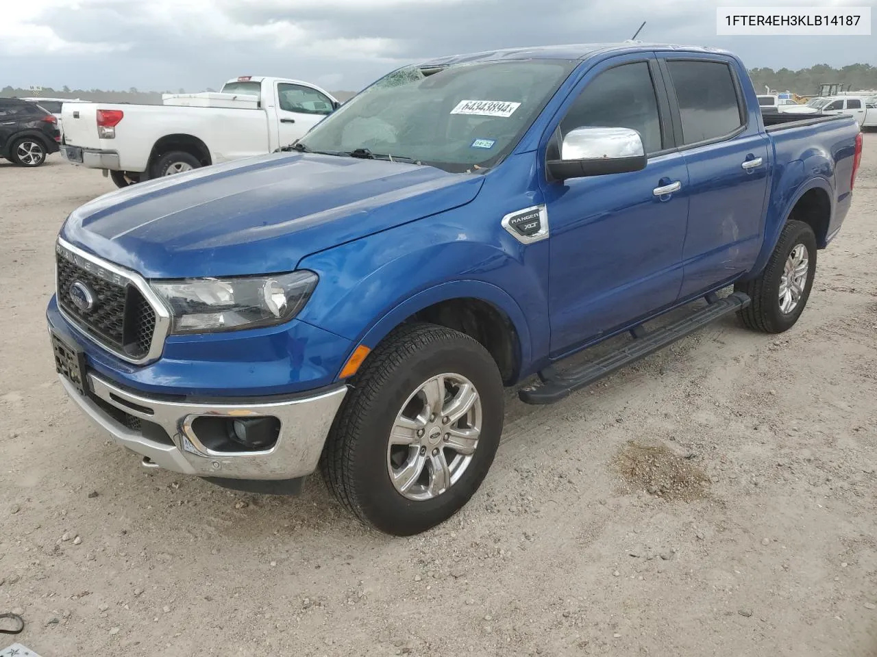 2019 Ford Ranger Xl VIN: 1FTER4EH3KLB14187 Lot: 64343894