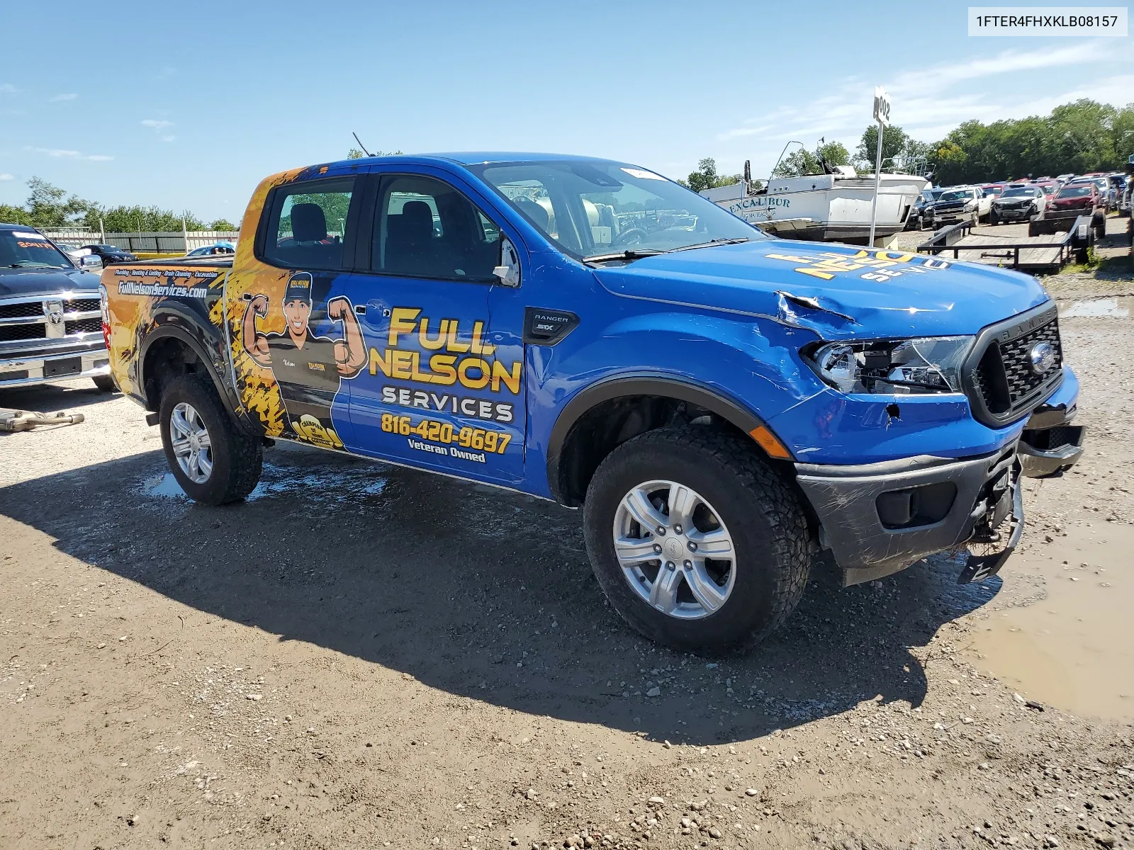 2019 Ford Ranger Xl VIN: 1FTER4FHXKLB08157 Lot: 66497434