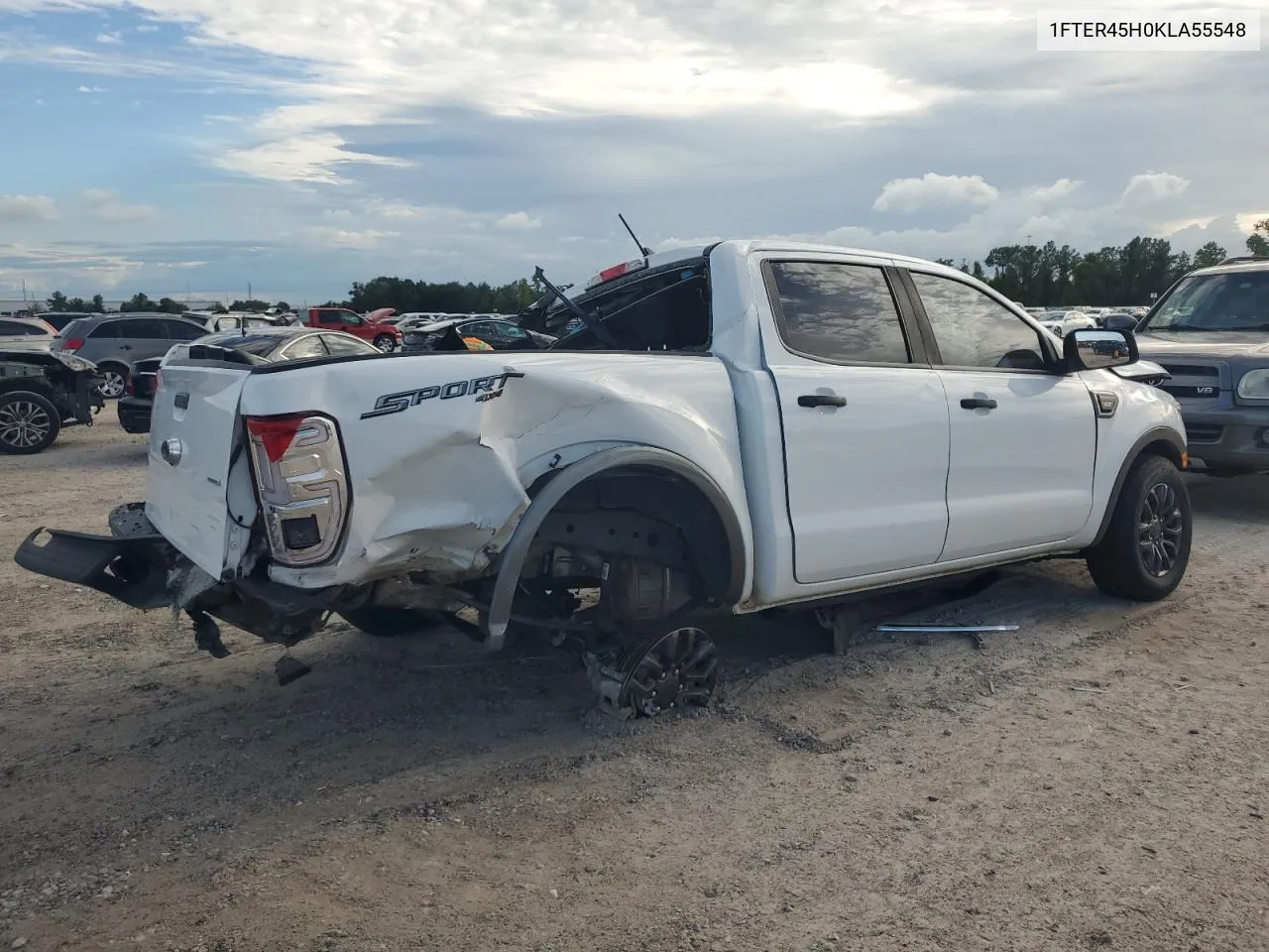 2019 Ford Ranger Xl VIN: 1FTER45H0KLA55548 Lot: 67073494