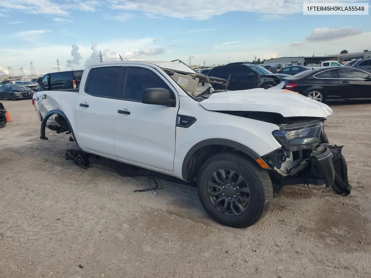 2019 Ford Ranger Xl VIN: 1FTER45H0KLA55548 Lot: 67073494