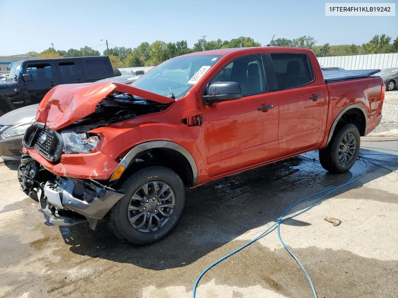 2019 Ford Ranger Xl VIN: 1FTER4FH1KLB19242 Lot: 68975354