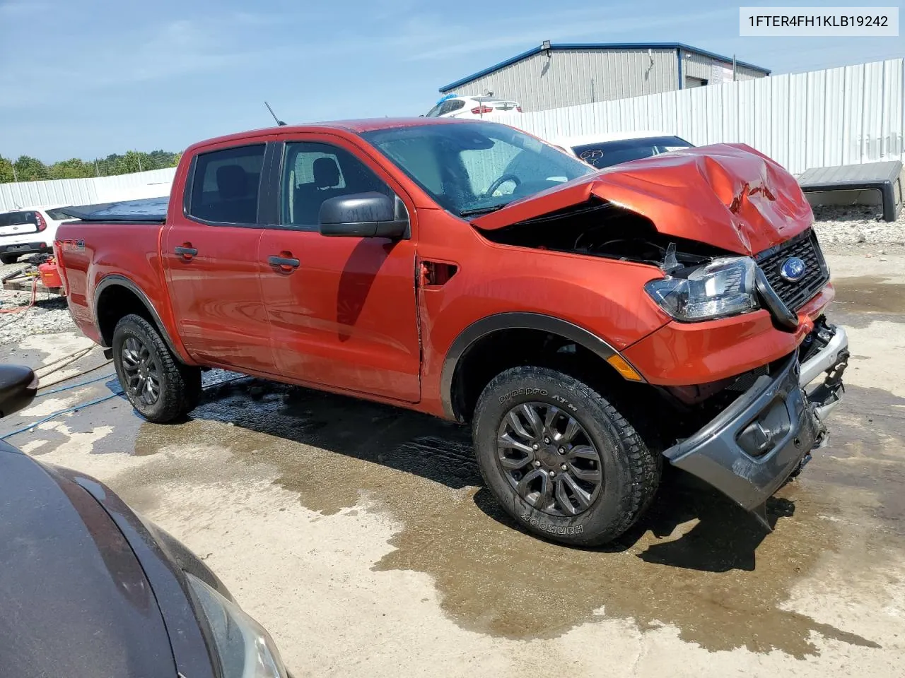 2019 Ford Ranger Xl VIN: 1FTER4FH1KLB19242 Lot: 68975354