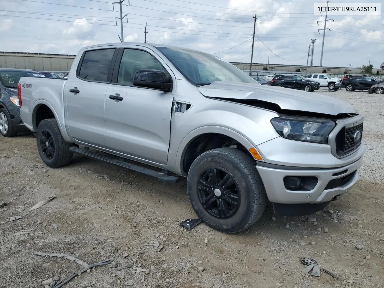 2019 Ford Ranger Xl VIN: 1FTER4FH9KLA25111 Lot: 69981754