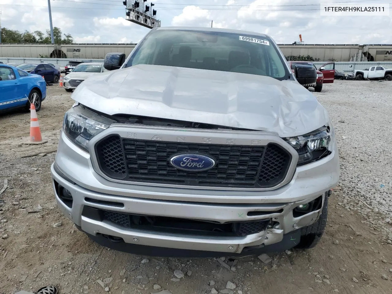 2019 Ford Ranger Xl VIN: 1FTER4FH9KLA25111 Lot: 69981754