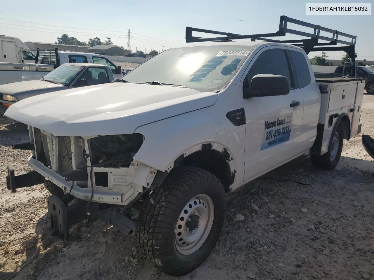 2019 Ford Ranger Xl VIN: 1FDER1AH1KLB15032 Lot: 70363914