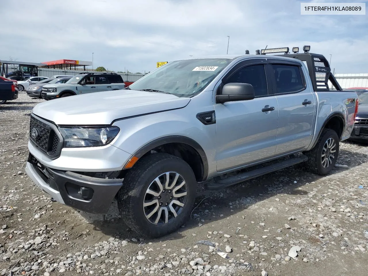 2019 Ford Ranger Xl VIN: 1FTER4FH1KLA08089 Lot: 71502834