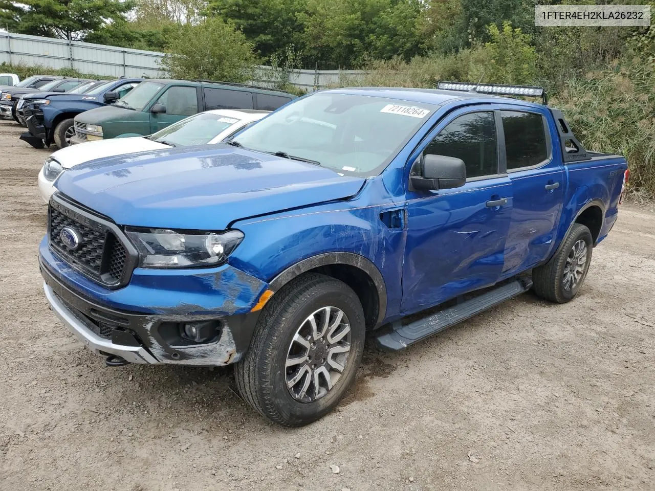 2019 Ford Ranger Xl VIN: 1FTER4EH2KLA26232 Lot: 72118264