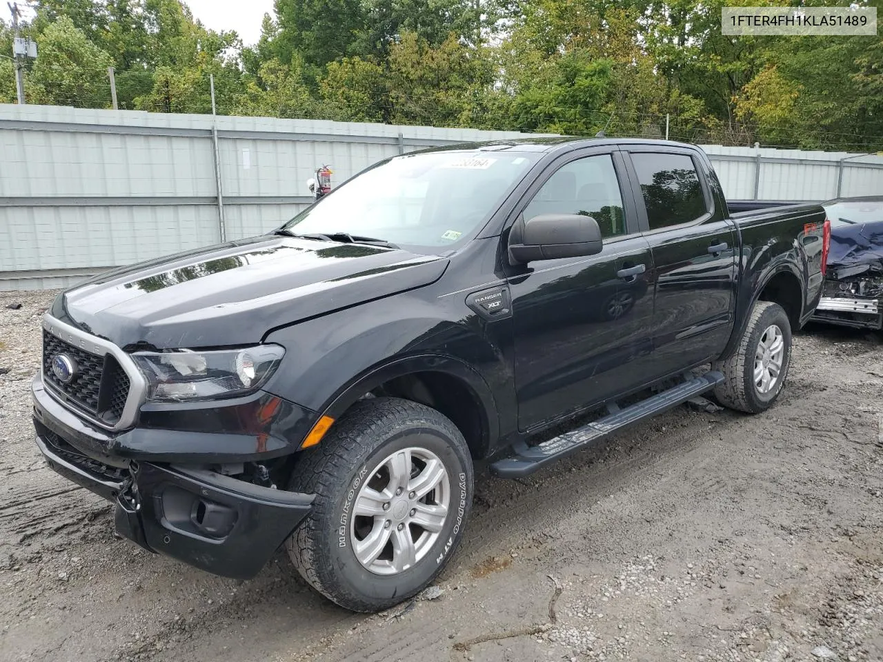 2019 Ford Ranger Xl VIN: 1FTER4FH1KLA51489 Lot: 72233164