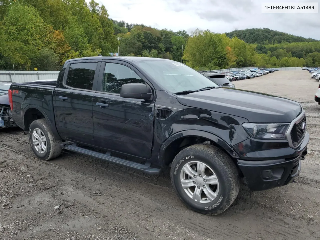 2019 Ford Ranger Xl VIN: 1FTER4FH1KLA51489 Lot: 72233164