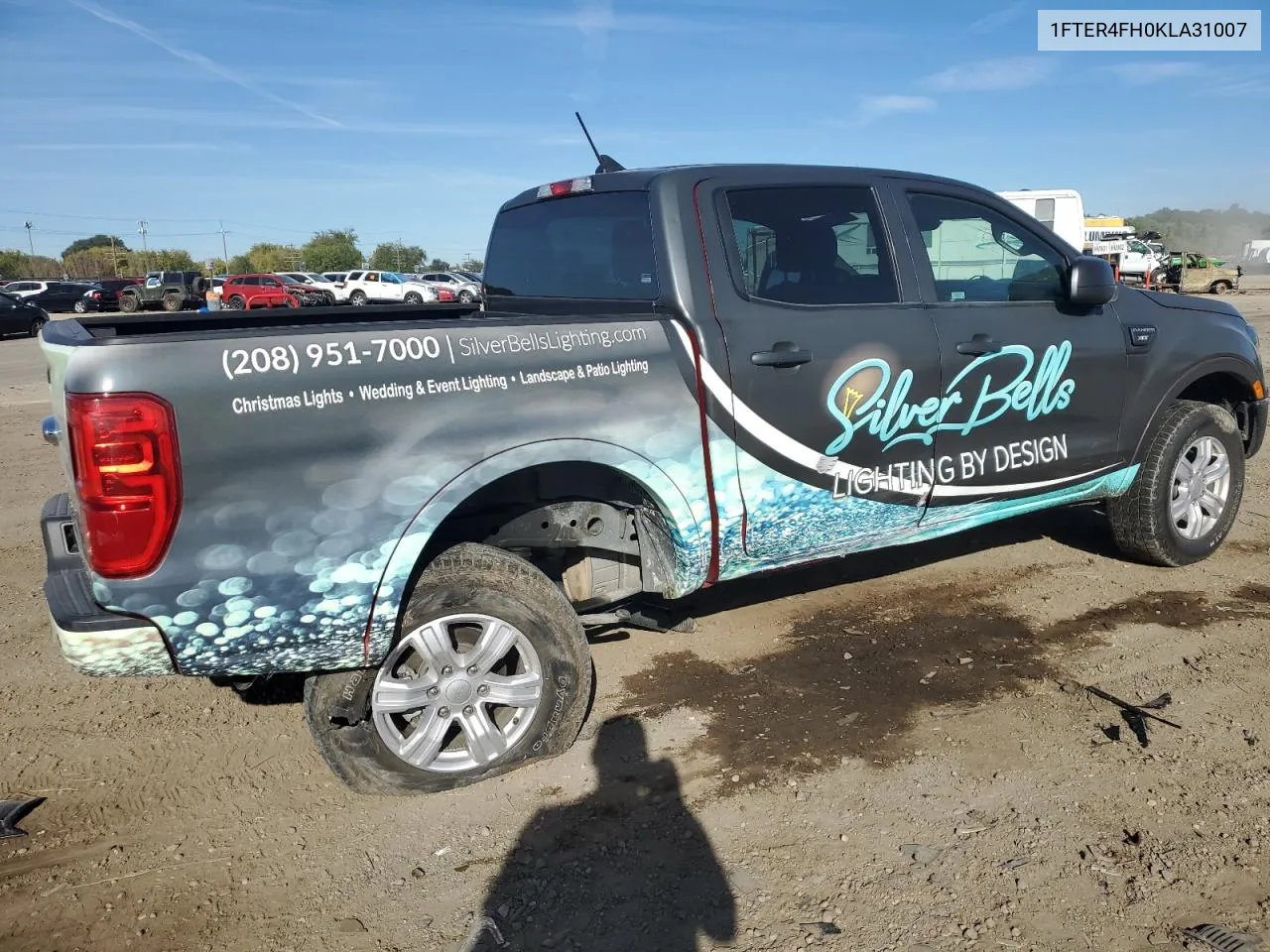 2019 Ford Ranger Xl VIN: 1FTER4FH0KLA31007 Lot: 72444354