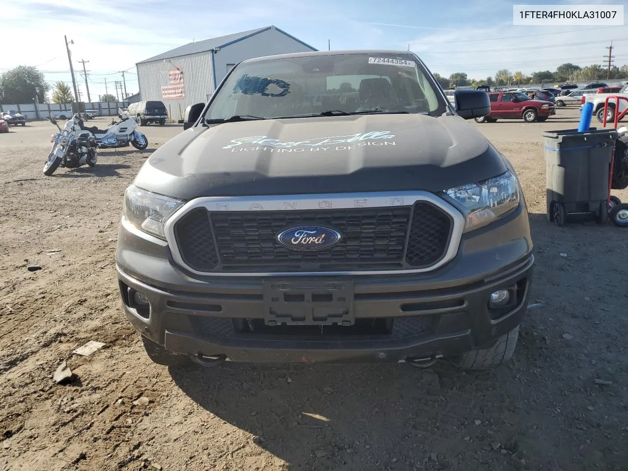 2019 Ford Ranger Xl VIN: 1FTER4FH0KLA31007 Lot: 72444354