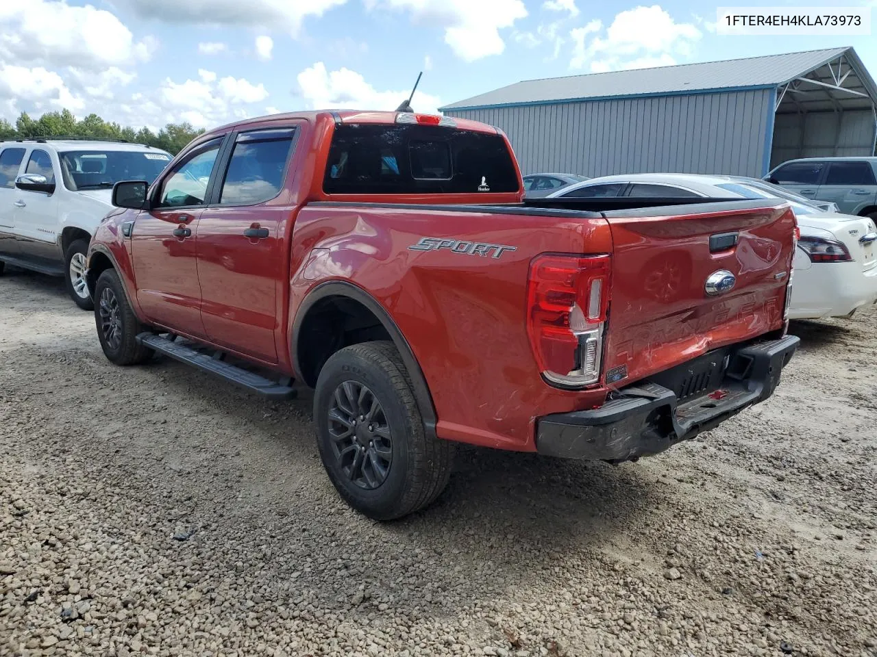 2019 Ford Ranger Xl VIN: 1FTER4EH4KLA73973 Lot: 72677374