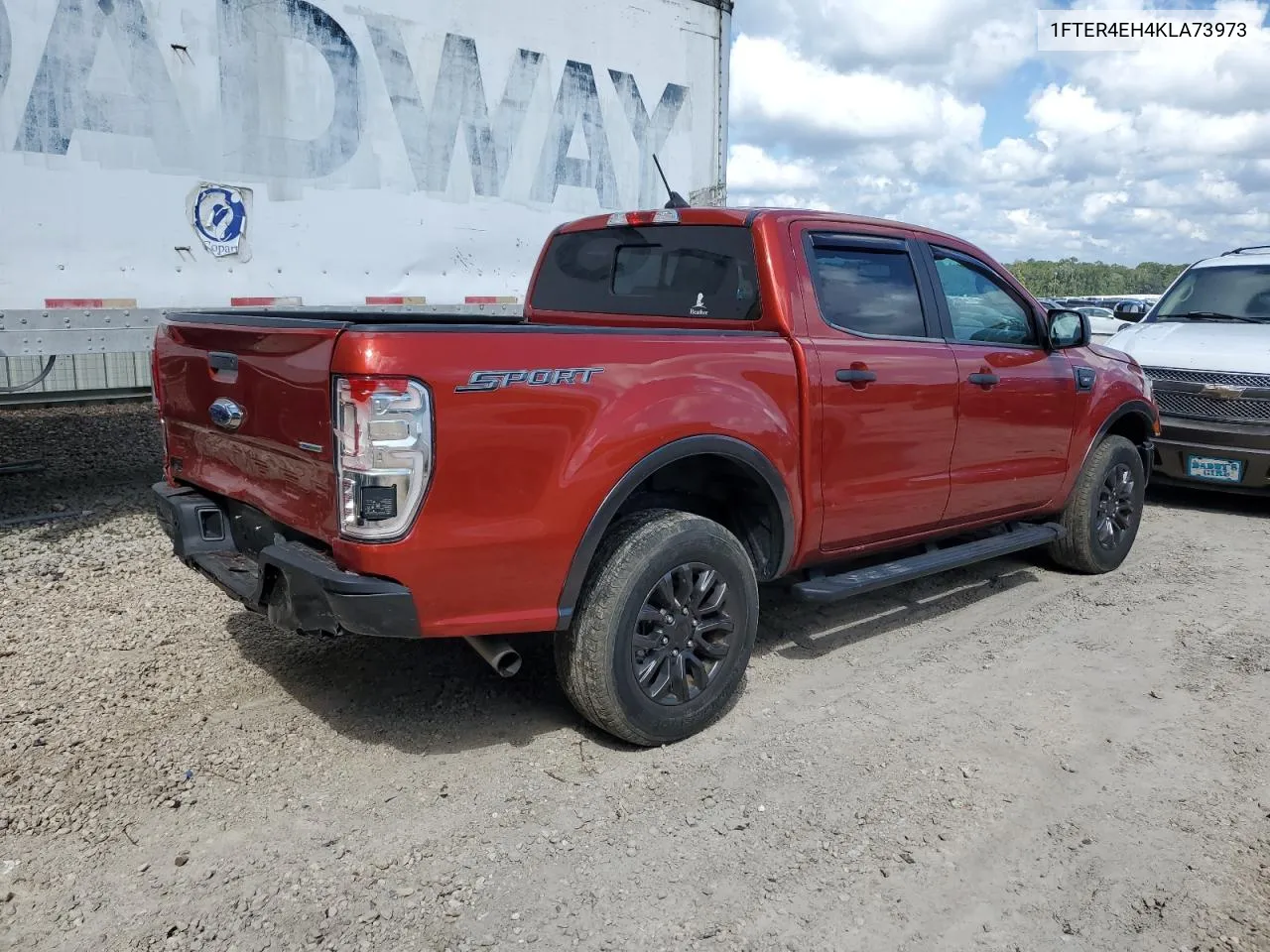 2019 Ford Ranger Xl VIN: 1FTER4EH4KLA73973 Lot: 72677374