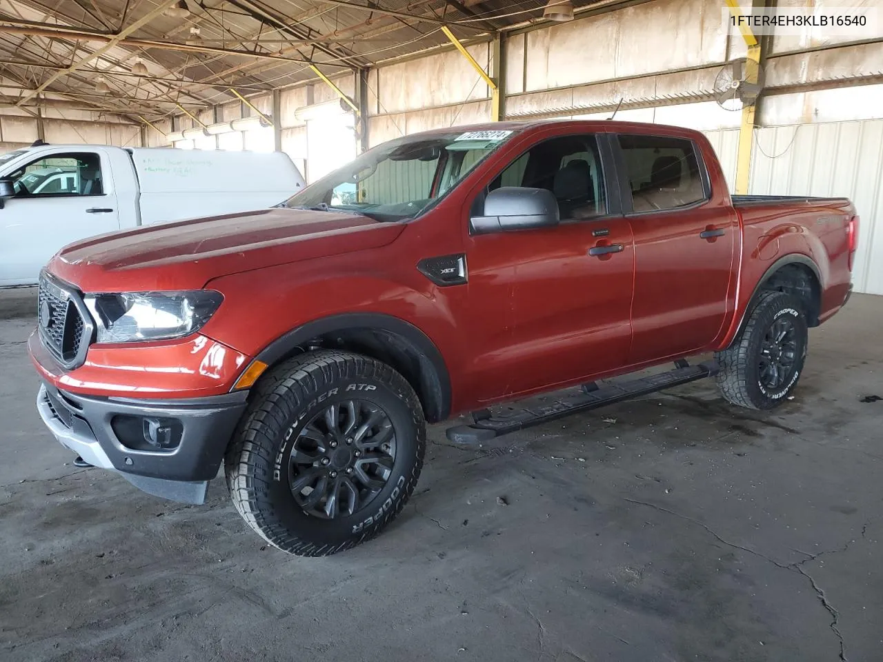 2019 Ford Ranger Xl VIN: 1FTER4EH3KLB16540 Lot: 72766274