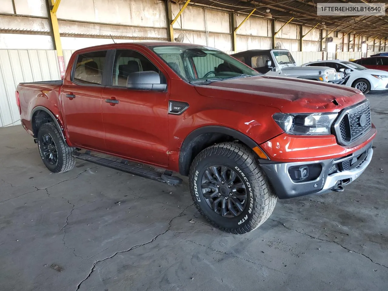 2019 Ford Ranger Xl VIN: 1FTER4EH3KLB16540 Lot: 72766274