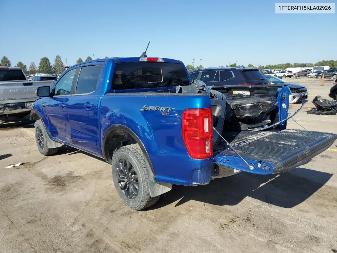 2019 Ford Ranger Xl VIN: 1FTER4FH5KLA02926 Lot: 72932174