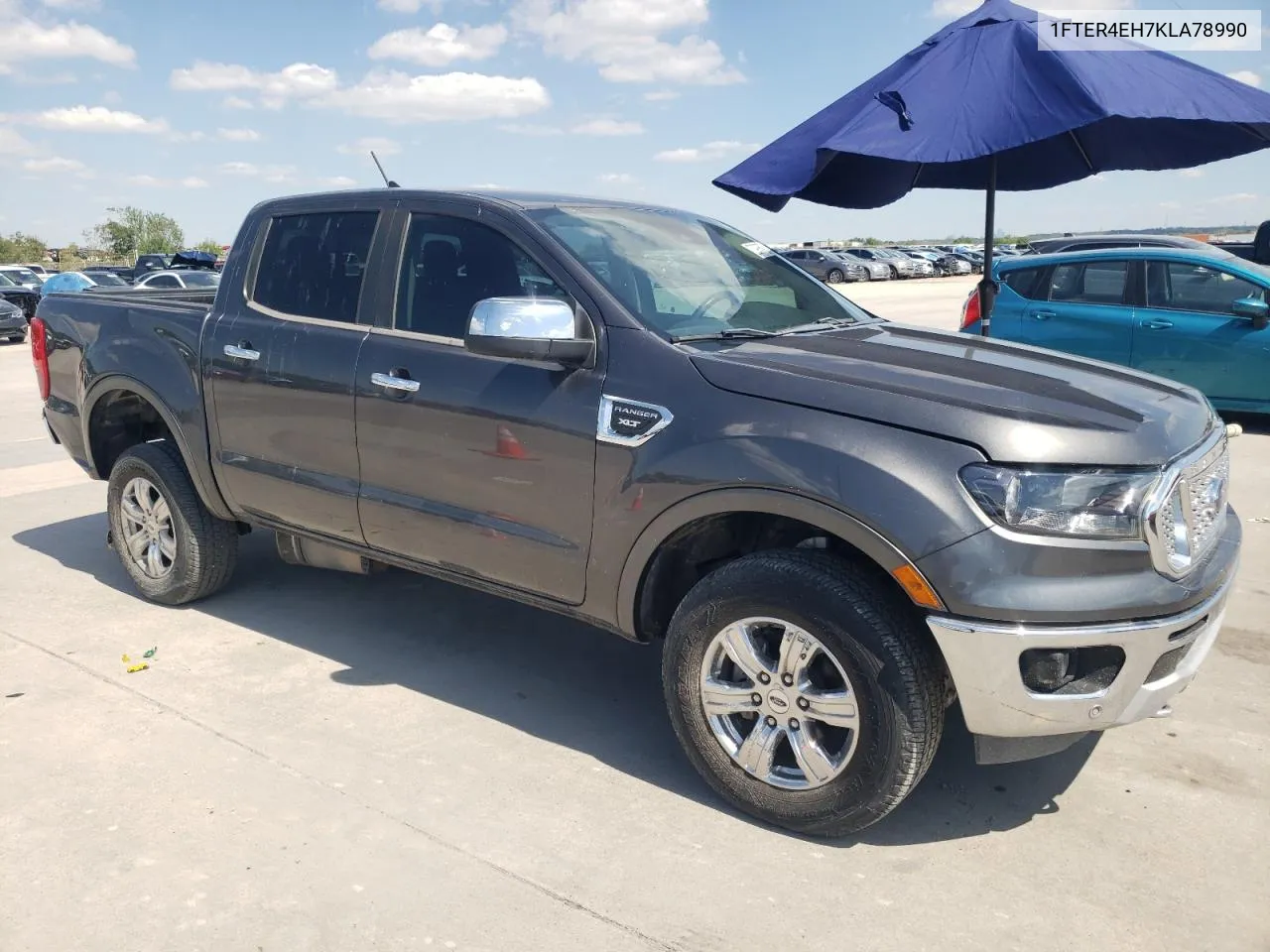 2019 Ford Ranger Xl VIN: 1FTER4EH7KLA78990 Lot: 72936024