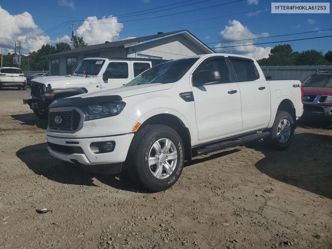 2019 Ford Ranger Xl VIN: 1FTER4FH0KLA61253 Lot: 72942614