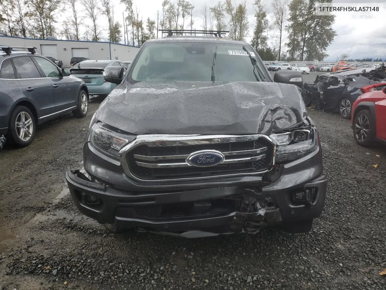 2019 Ford Ranger Xl VIN: 1FTER4FH5KLA57148 Lot: 73159574