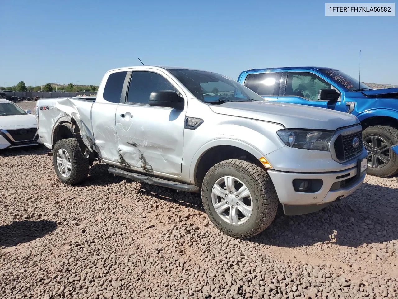 2019 Ford Ranger Xl VIN: 1FTER1FH7KLA56582 Lot: 73187464