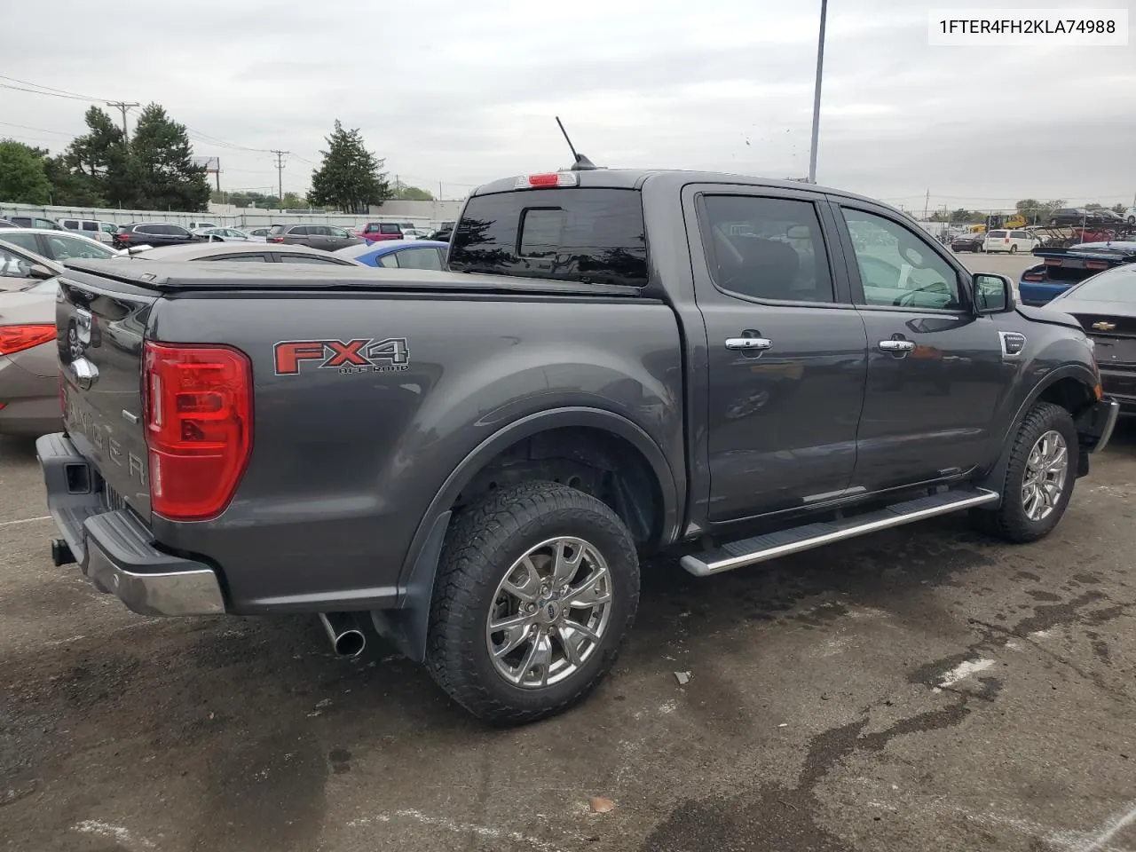 2019 Ford Ranger Xl VIN: 1FTER4FH2KLA74988 Lot: 73205224