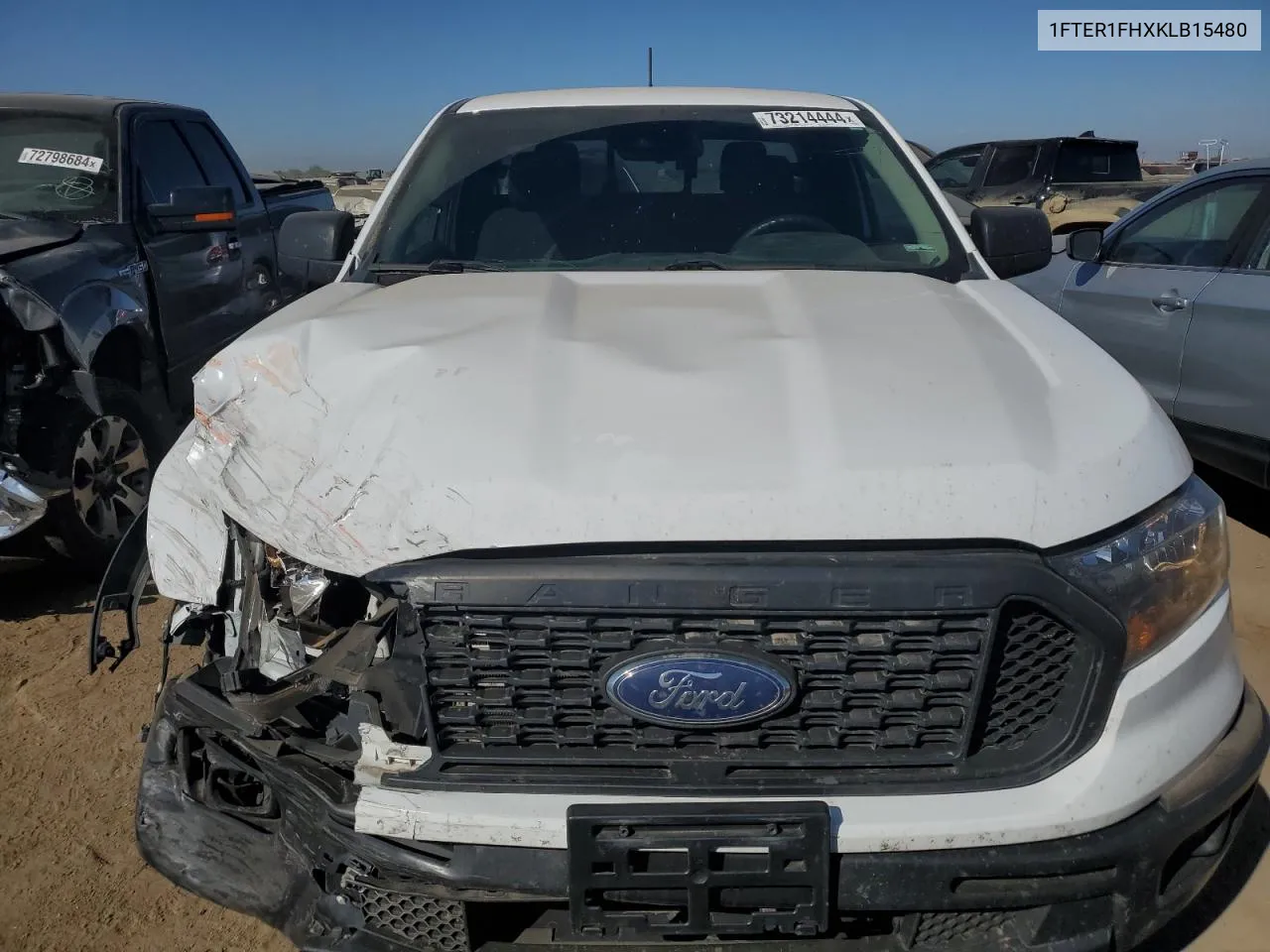 2019 Ford Ranger Xl VIN: 1FTER1FHXKLB15480 Lot: 73214444