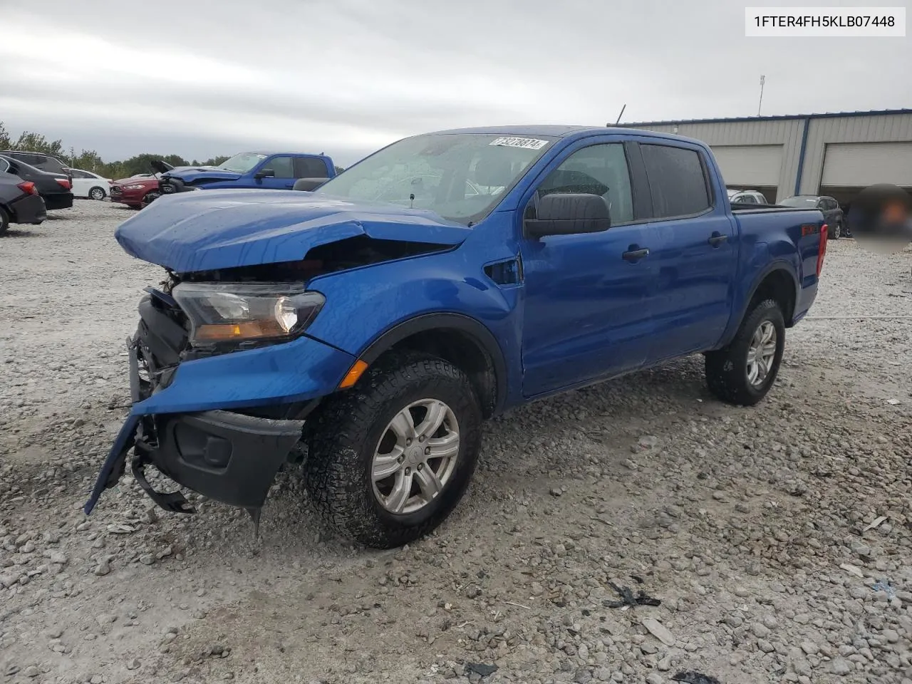 2019 Ford Ranger Xl VIN: 1FTER4FH5KLB07448 Lot: 73278874