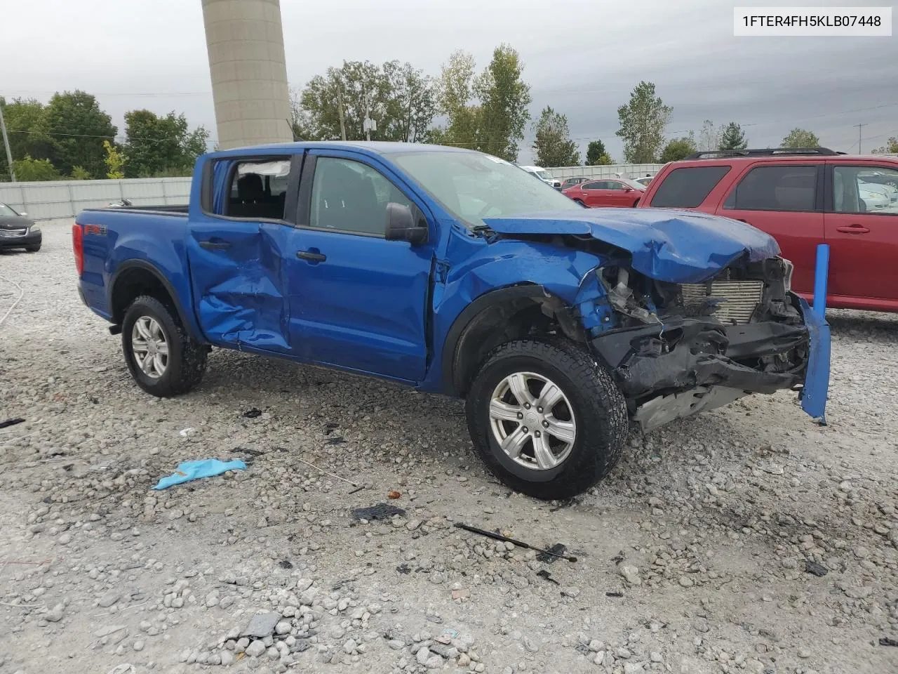 2019 Ford Ranger Xl VIN: 1FTER4FH5KLB07448 Lot: 73278874