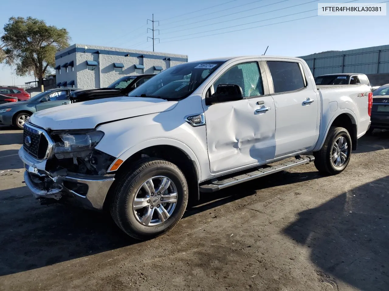 2019 Ford Ranger Xl VIN: 1FTER4FH8KLA30381 Lot: 73591214