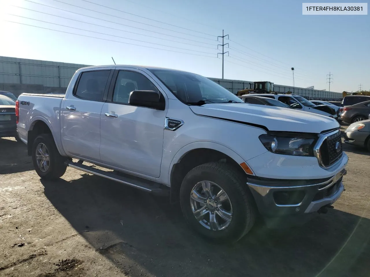 2019 Ford Ranger Xl VIN: 1FTER4FH8KLA30381 Lot: 73591214