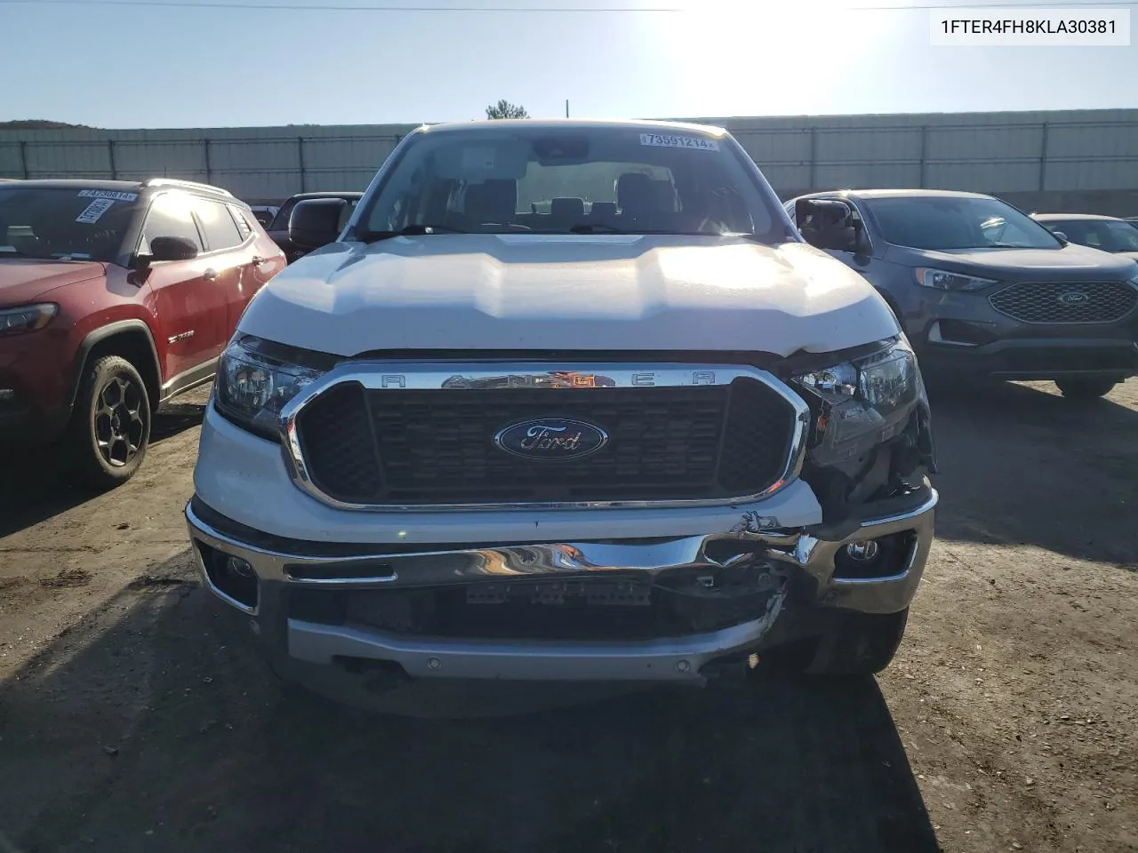 2019 Ford Ranger Xl VIN: 1FTER4FH8KLA30381 Lot: 73591214